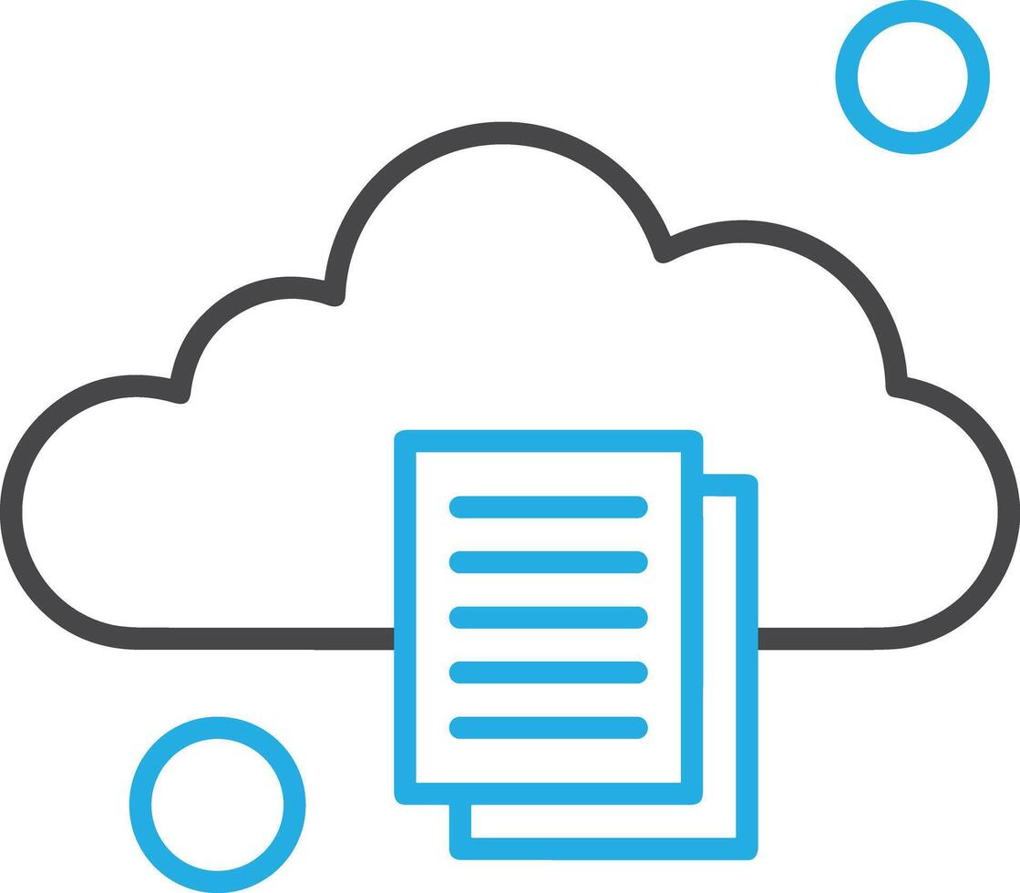 Cloud icon symbol vector image. Illustration of the hosting storage design image