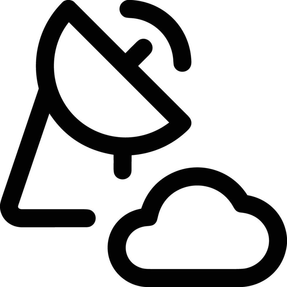 Cloud icon symbol vector image. Illustration of the hosting storage design image