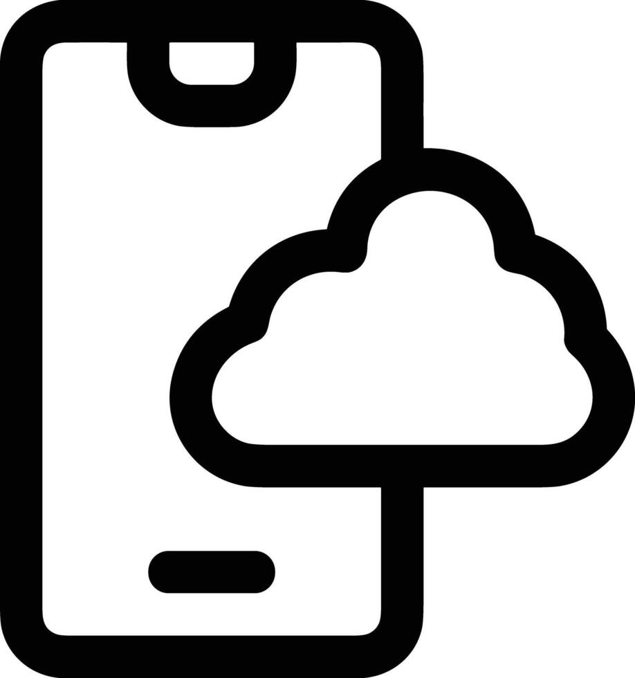 Cloud icon symbol vector image. Illustration of the hosting storage design image