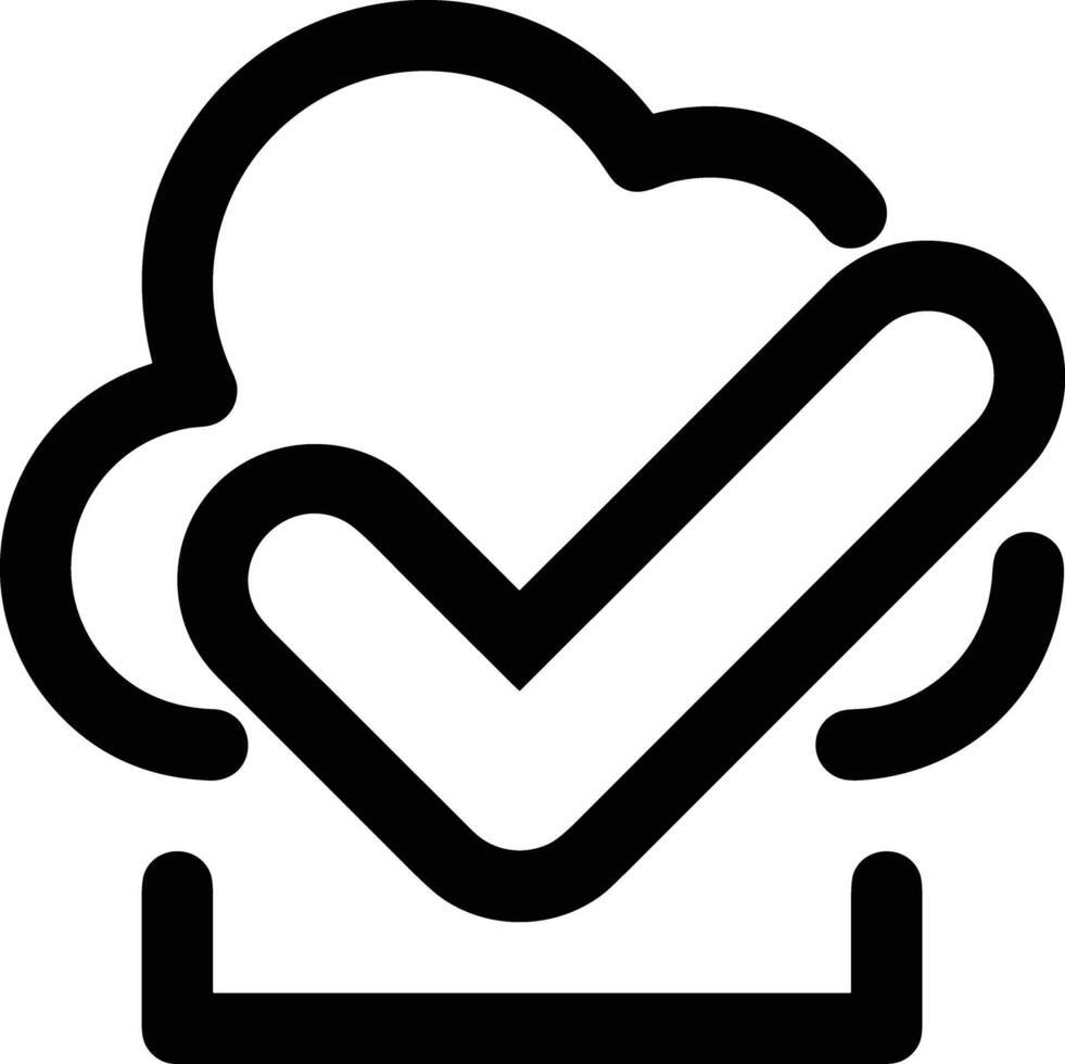 Cloud icon symbol vector image. Illustration of the hosting storage design image