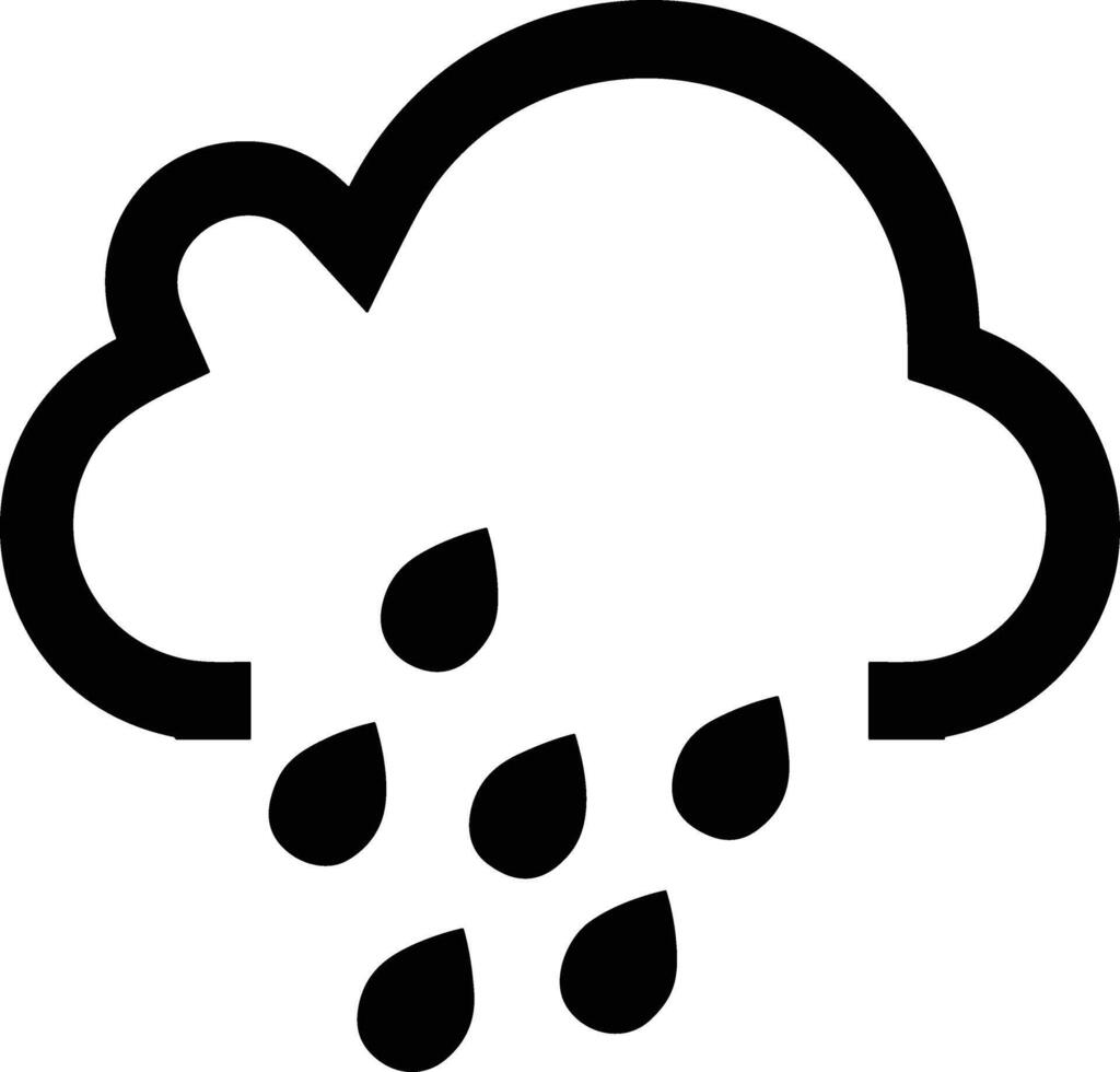 Cloud icon symbol vector image. Illustration of the hosting storage design image