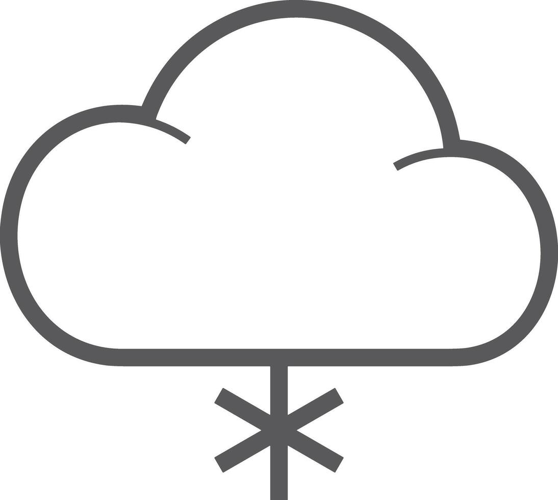 Cloud icon symbol vector image. Illustration of the hosting storage design image