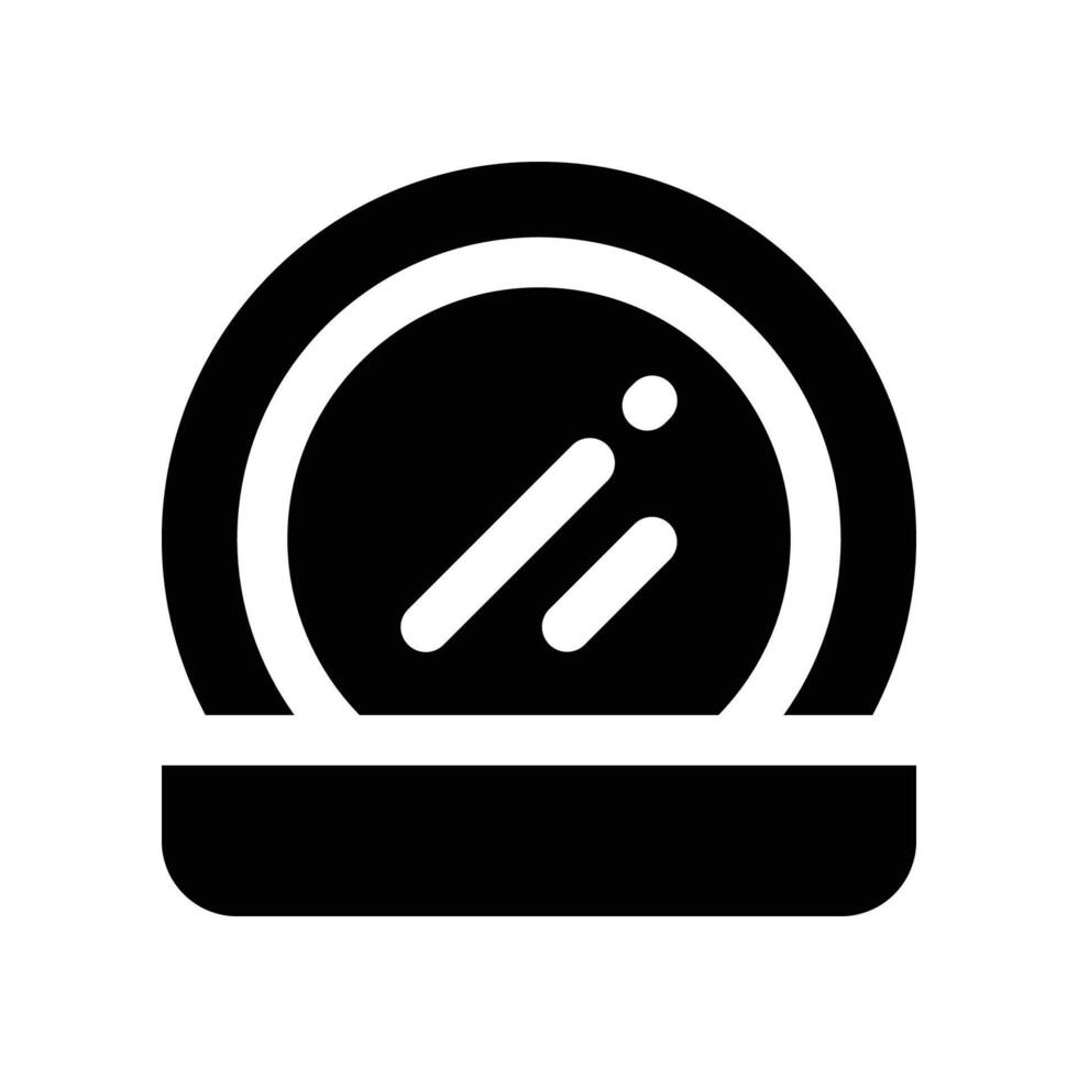 pocket mirror icon. vector glyph icon for your website, mobile, presentation, and logo design.
