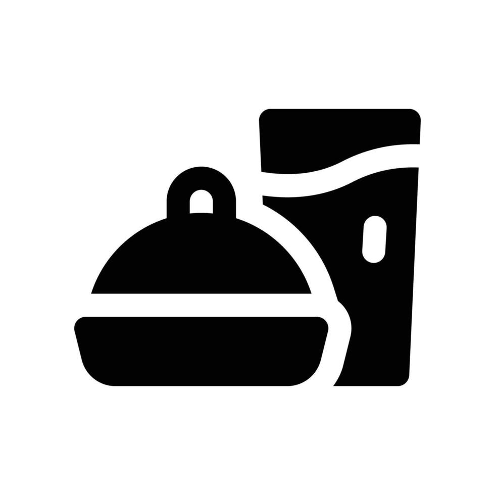 comida icono. vector glifo icono para tu sitio web, móvil, presentación, y logo diseño.