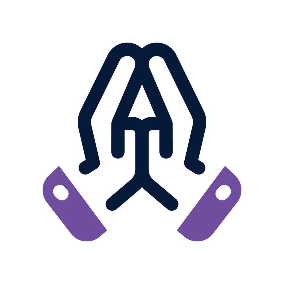 apologize icon. vector dual tone icon for your website, mobile, presentation, and logo design.