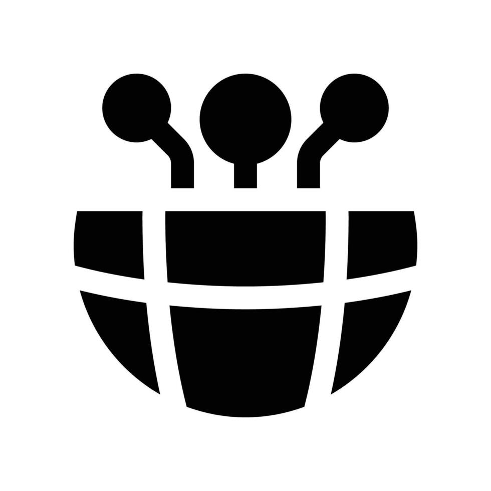 internet icon. vector glyph icon for your website, mobile, presentation, and logo design.