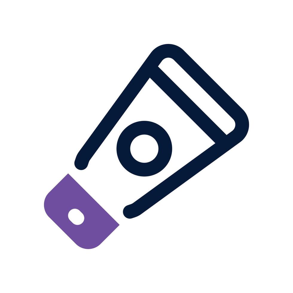 sun cream icon. vector dual tone icon for your website, mobile, presentation, and logo design.