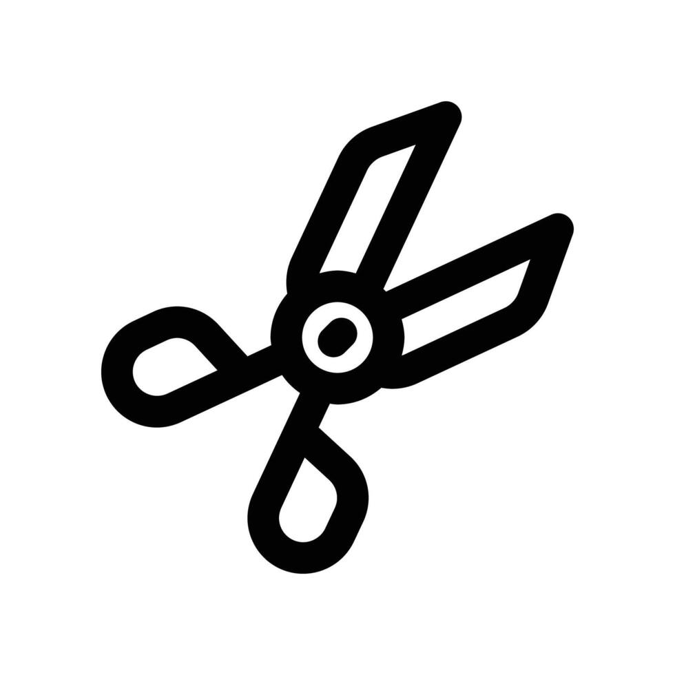 scissor icon. vector line icon for your website, mobile, presentation, and logo design.