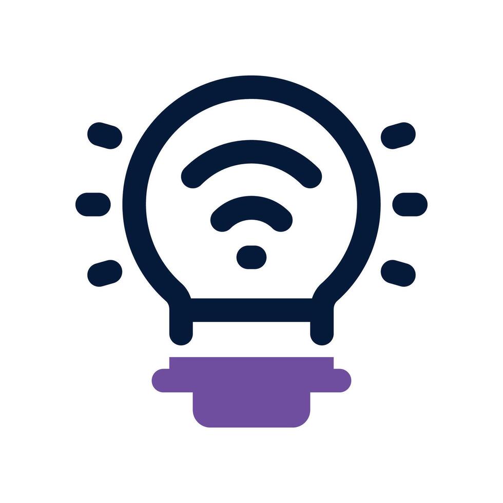idea icon. vector dual tone icon for your website, mobile, presentation, and logo design.