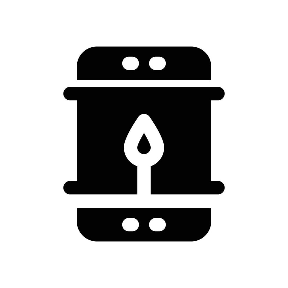lantern icon. vector glyph icon for your website, mobile, presentation, and logo design.