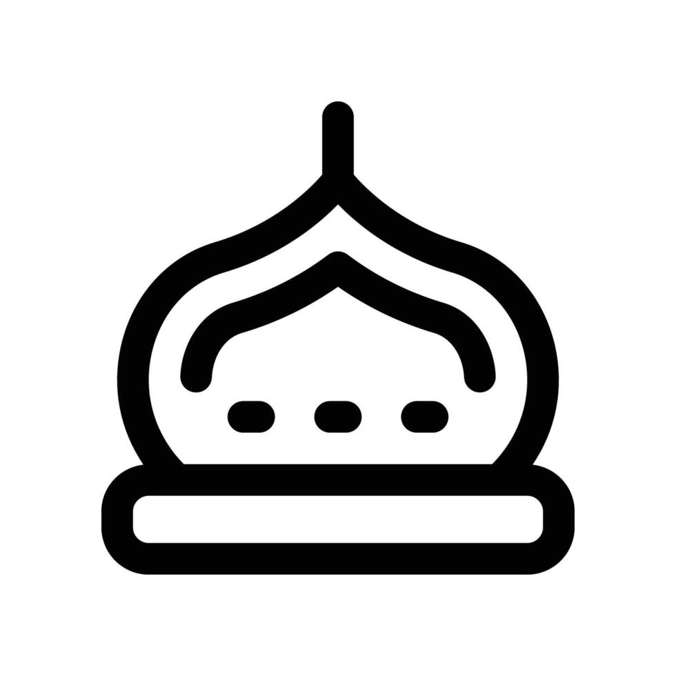 dome icon. vector line icon for your website, mobile, presentation, and logo design.