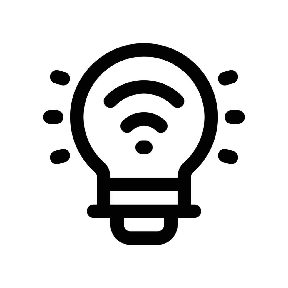 idea icon. vector line icon for your website, mobile, presentation, and logo design.