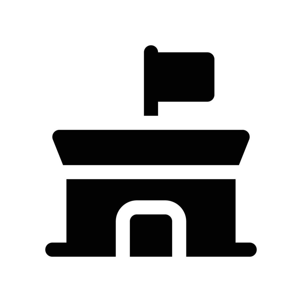 stadium icon. vector glyph icon for your website, mobile, presentation, and logo design.