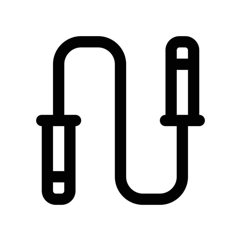 jumping rope icon. vector line icon for your website, mobile, presentation, and logo design.