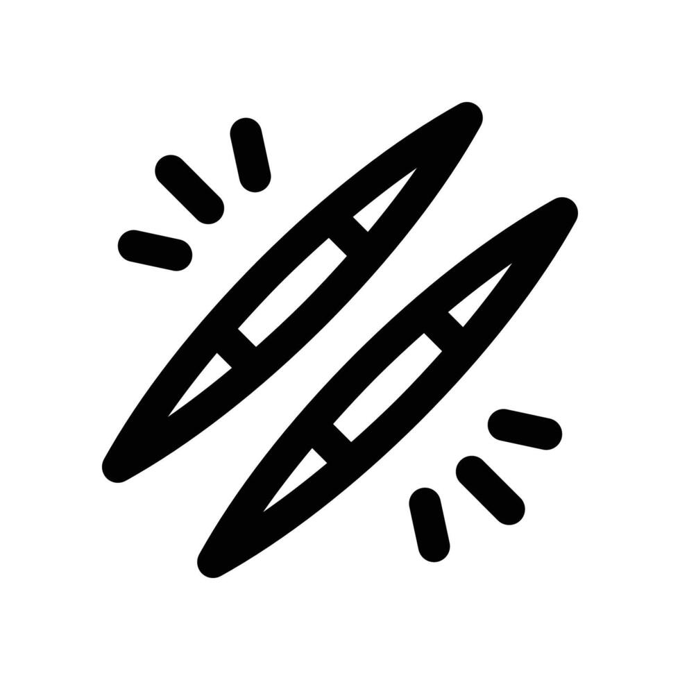 javelin icon. vector line icon for your website, mobile, presentation, and logo design.