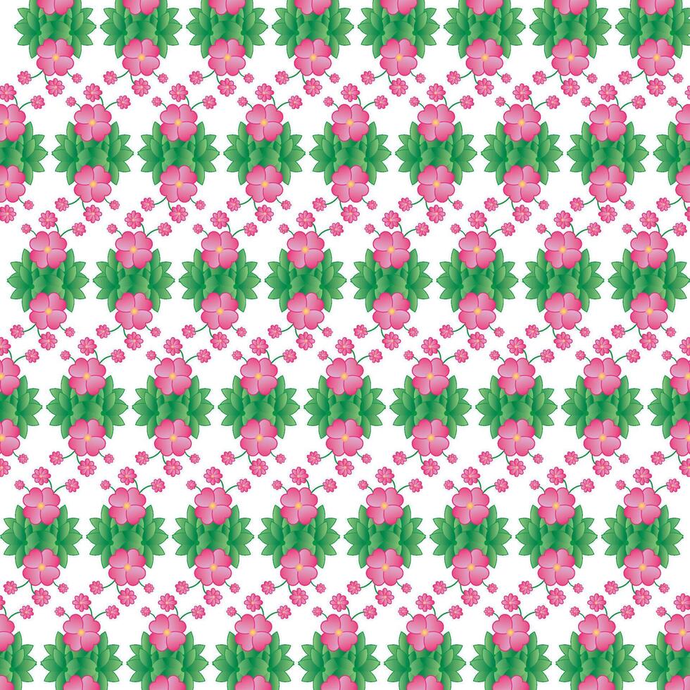 Floral Abstract Vector Pattern Design