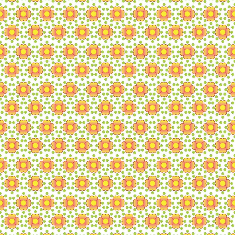Floral Abstract Vector Pattern Design