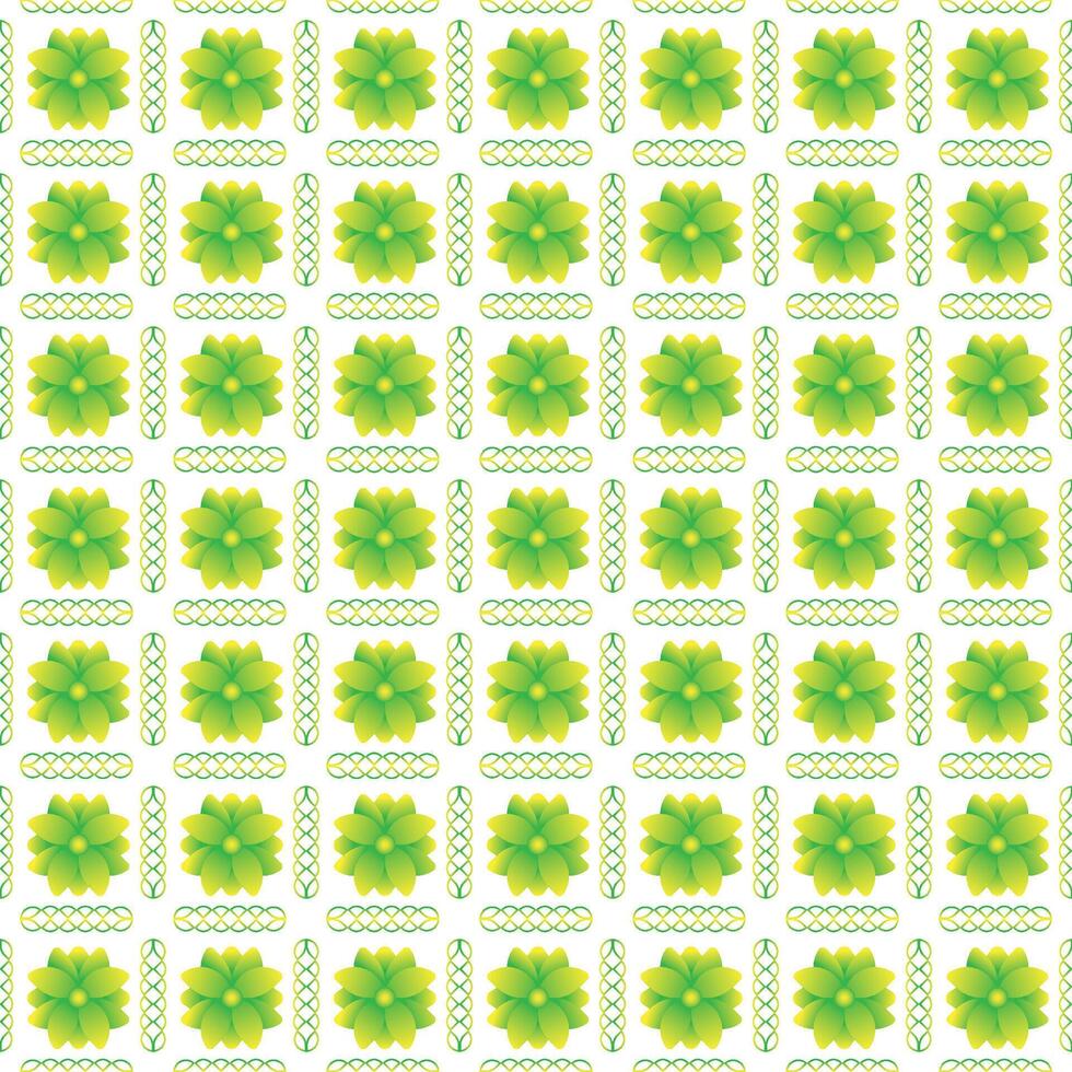 Floral Abstract Vector Pattern Design