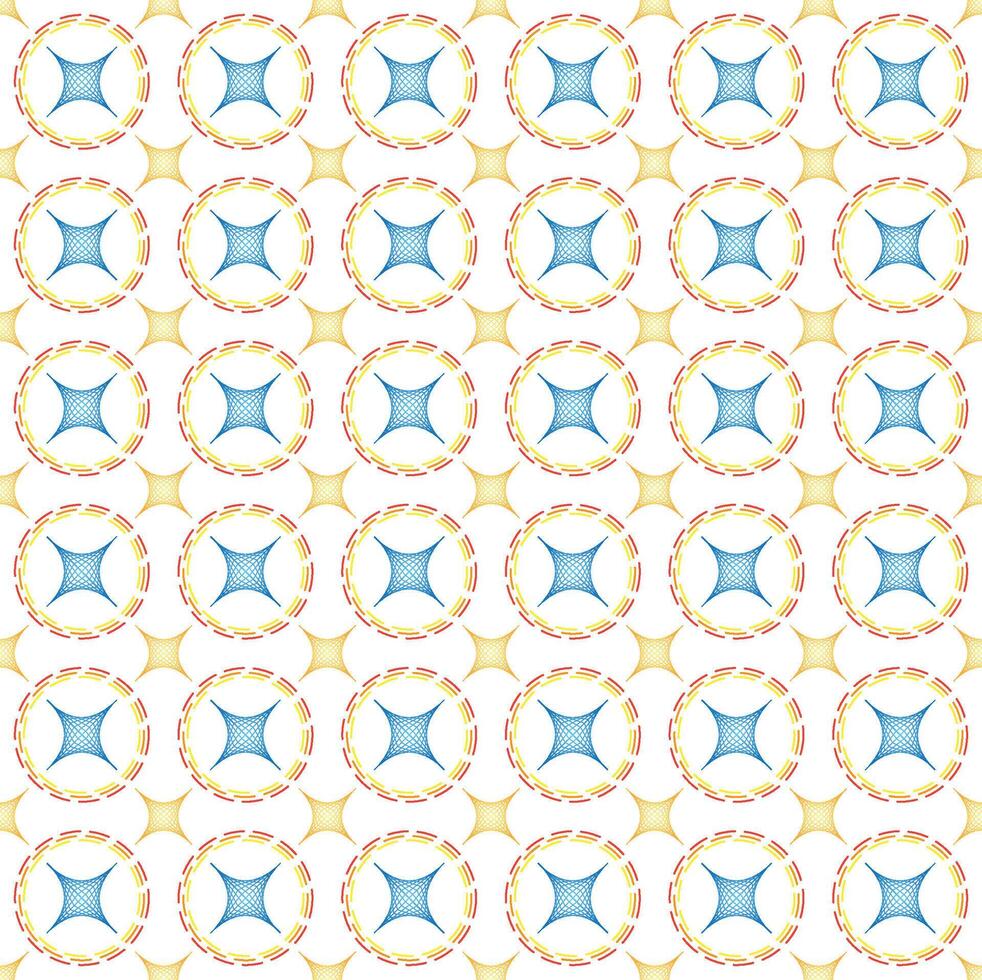Floral Abstract Vector Pattern Design