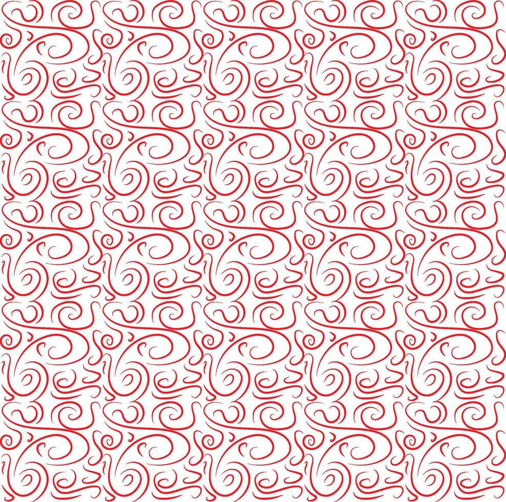 Floral Abstract Vector Pattern Design