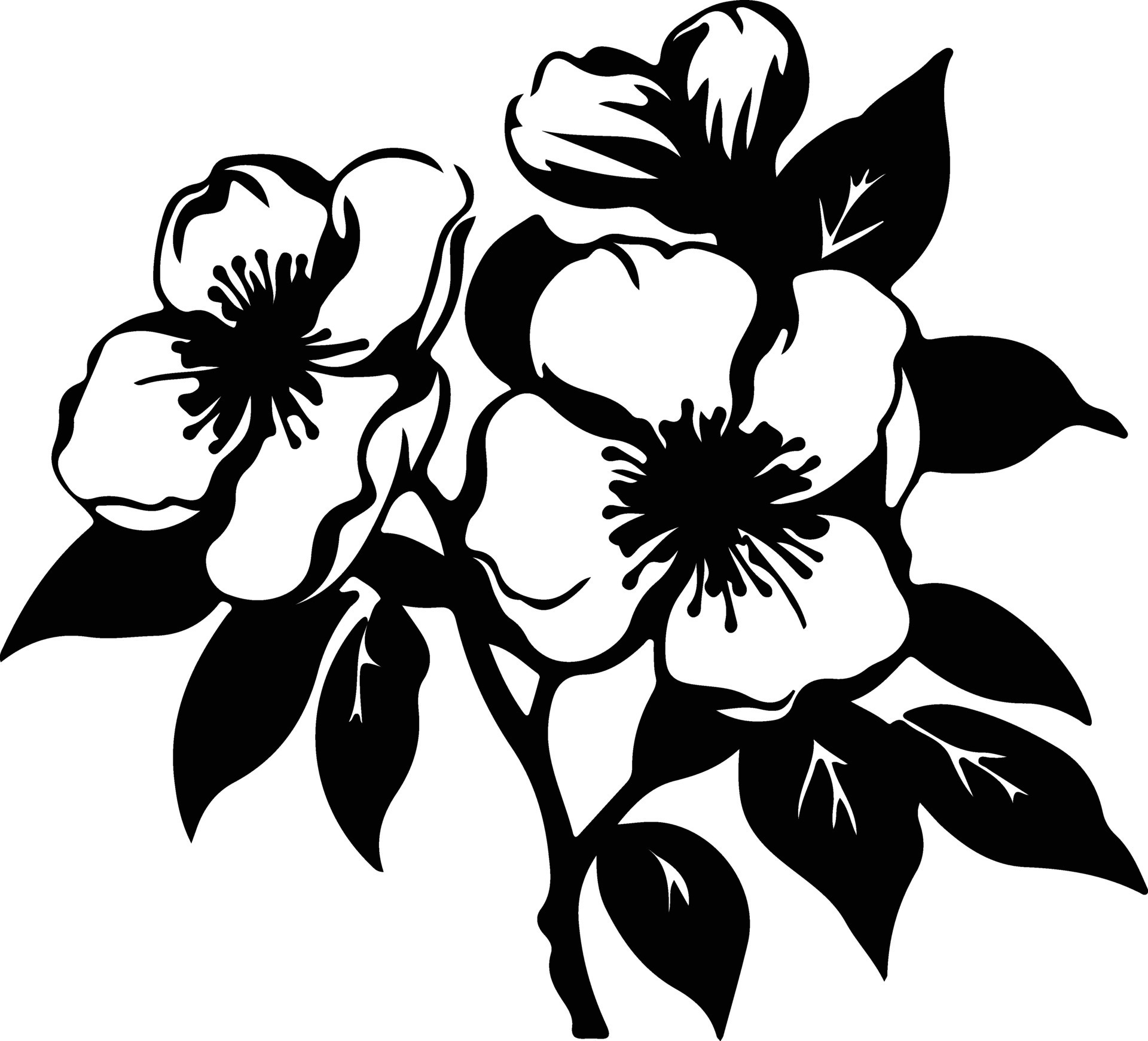 AI generated mock orange black silhouette 40543244 Vector Art at Vecteezy