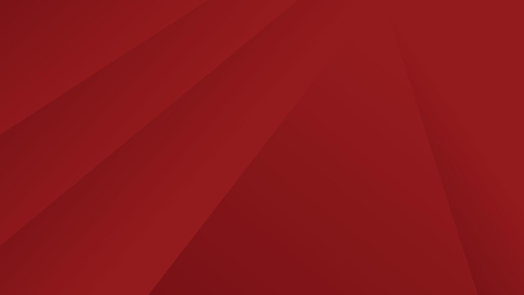 red abstract background with decorative lines vector