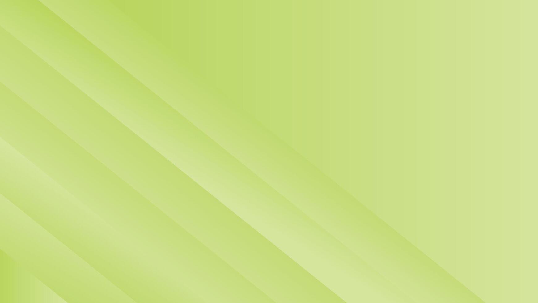 green abstract background with decorative lines vector