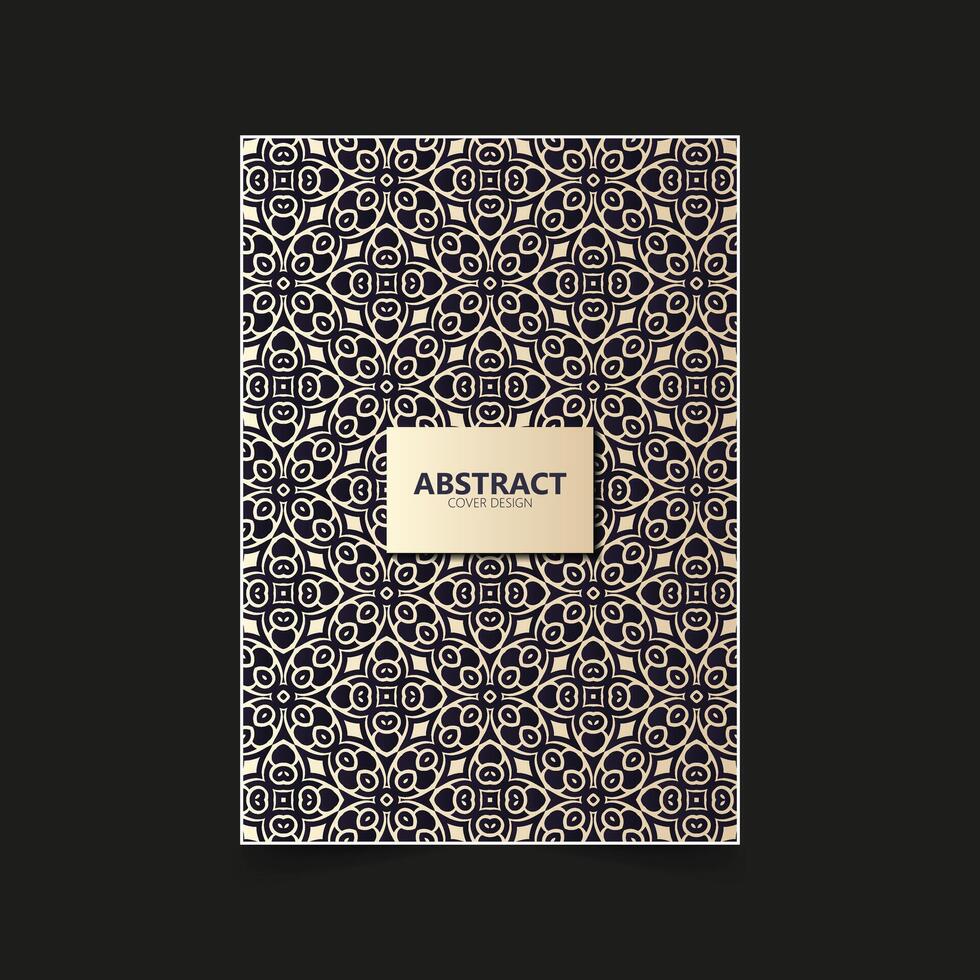ornament pattern book cover collection vector