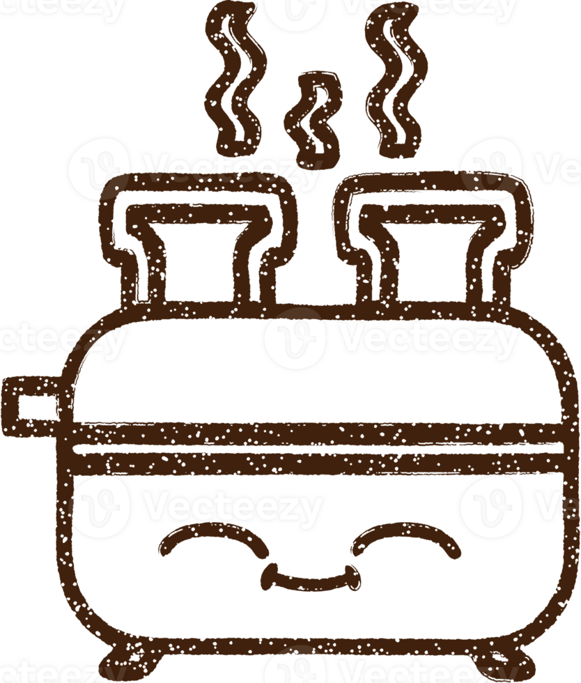 Toaster Charcoal Drawing png