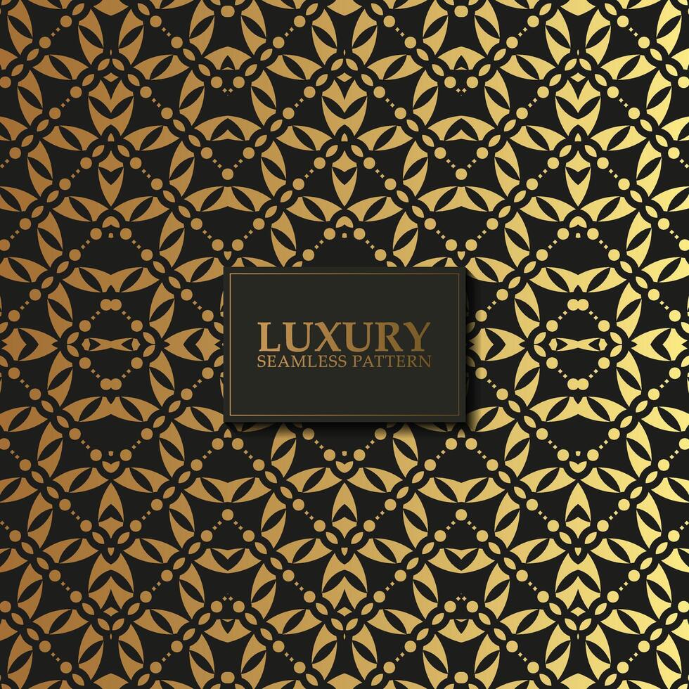 luxury dark seamless pattern background vector