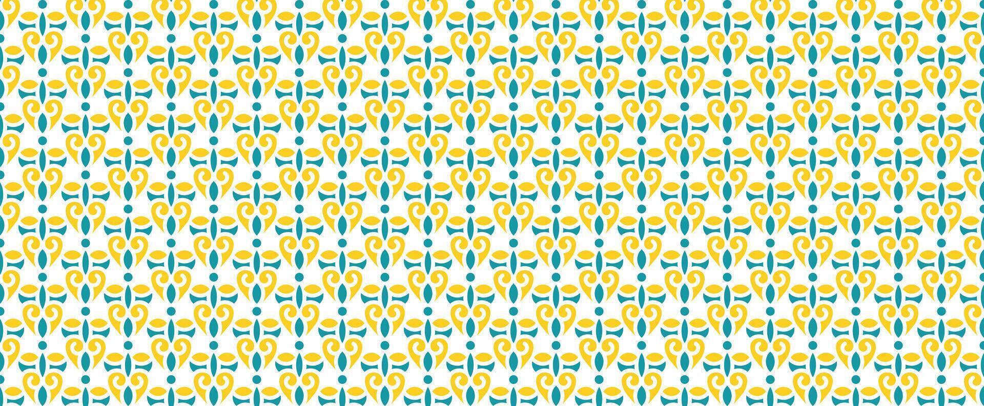 Colorful abstract geometric pattern design vector