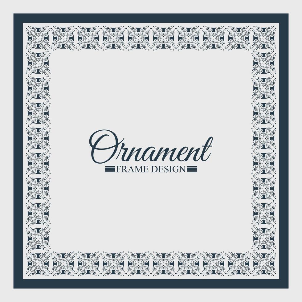 vintage ornamental frame collection vector