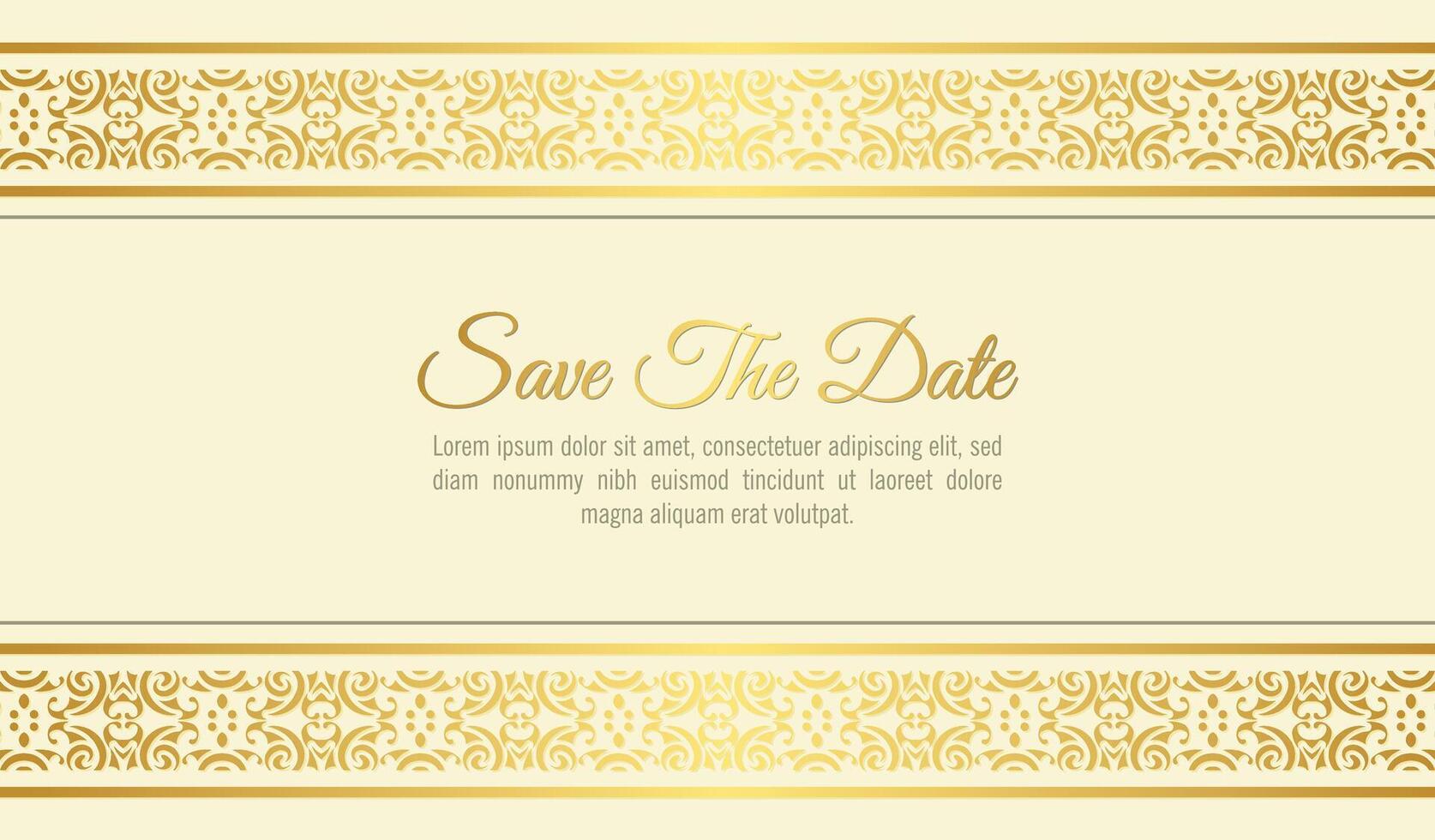 Elegant Invitation decorative frame design background 40546085 Vector