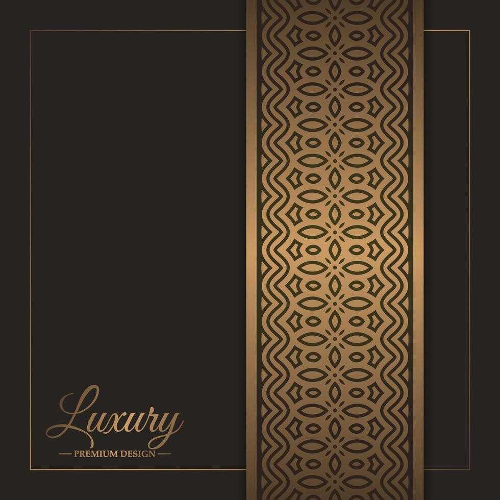 Elegant pattern style dark background vector