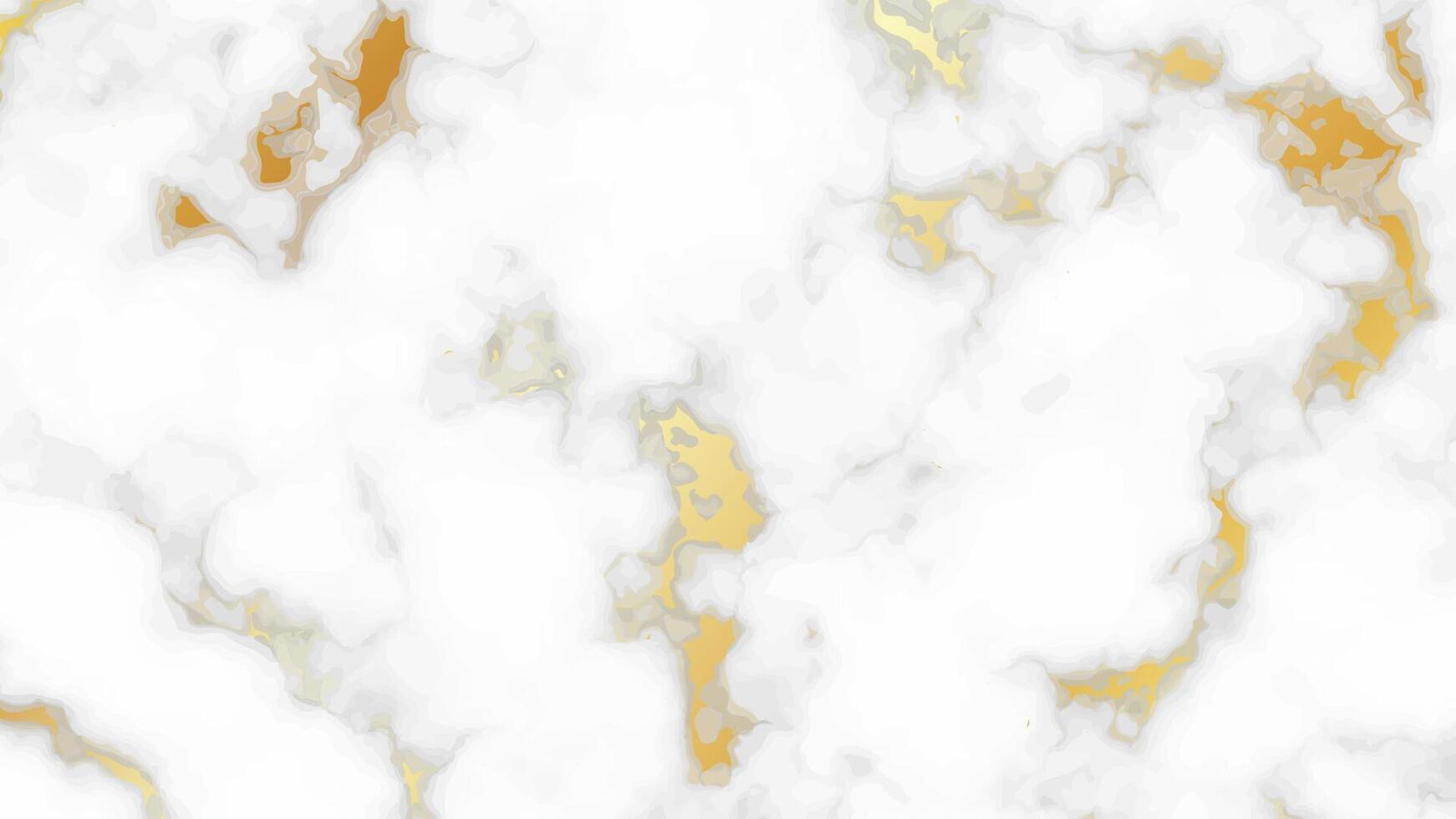 Gold marble texture background vector