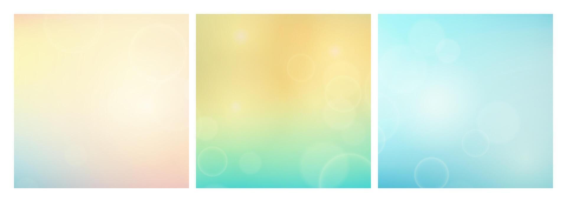 Abstract background with blur bokeh light effect vector