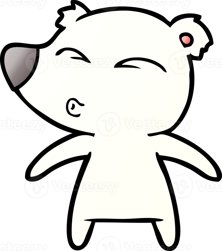 polar bear cartoon png