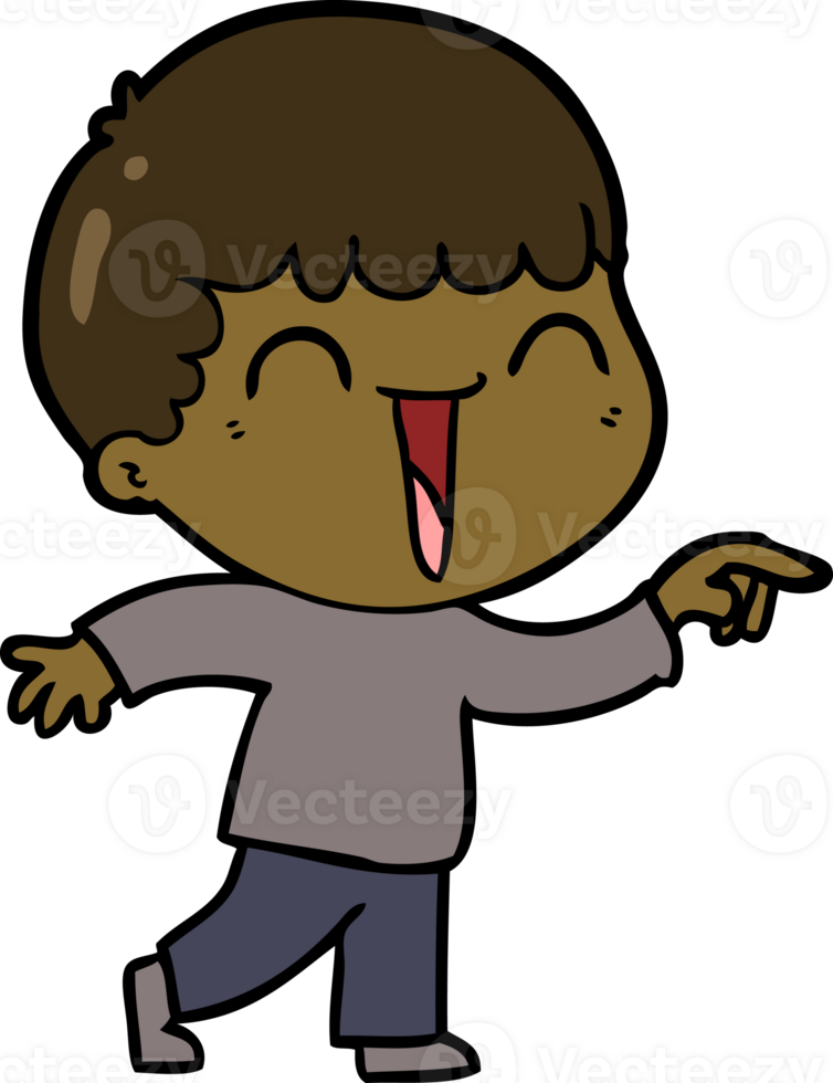 cartoon happy man png