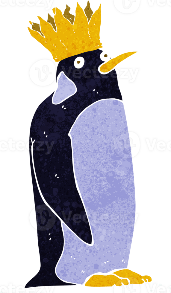 cartoon emperor penguin png