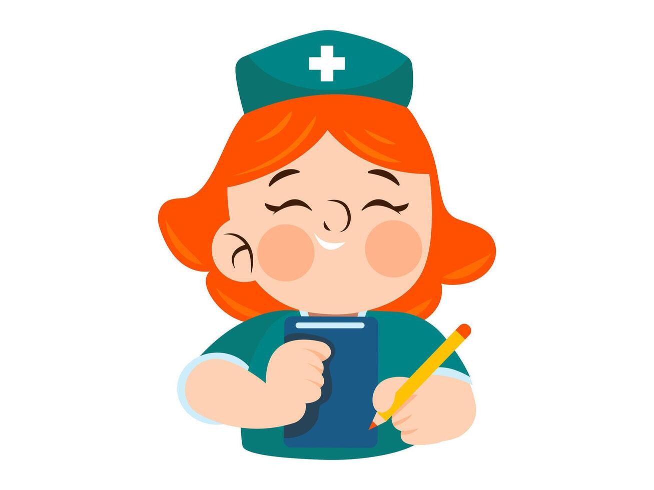 profession job design with modern illustration concept style for professional sticker illustration vector