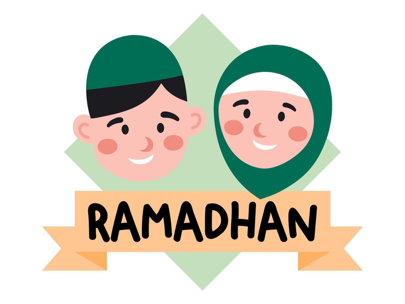 Illustration of Ramadan vector