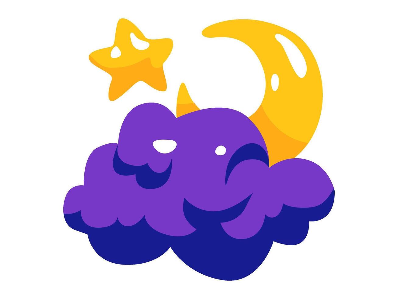 weather element season design with modern illustration climate concept style for atmospheric condition vector