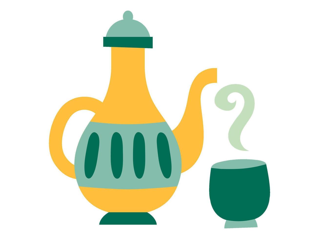 Illustration of Ramadan vector