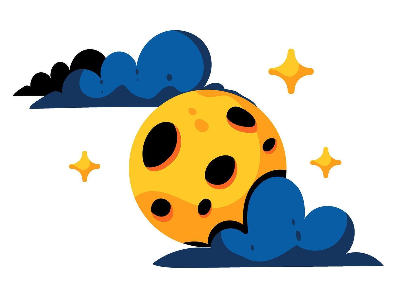 weather element season design with modern illustration climate concept style for atmospheric condition vector