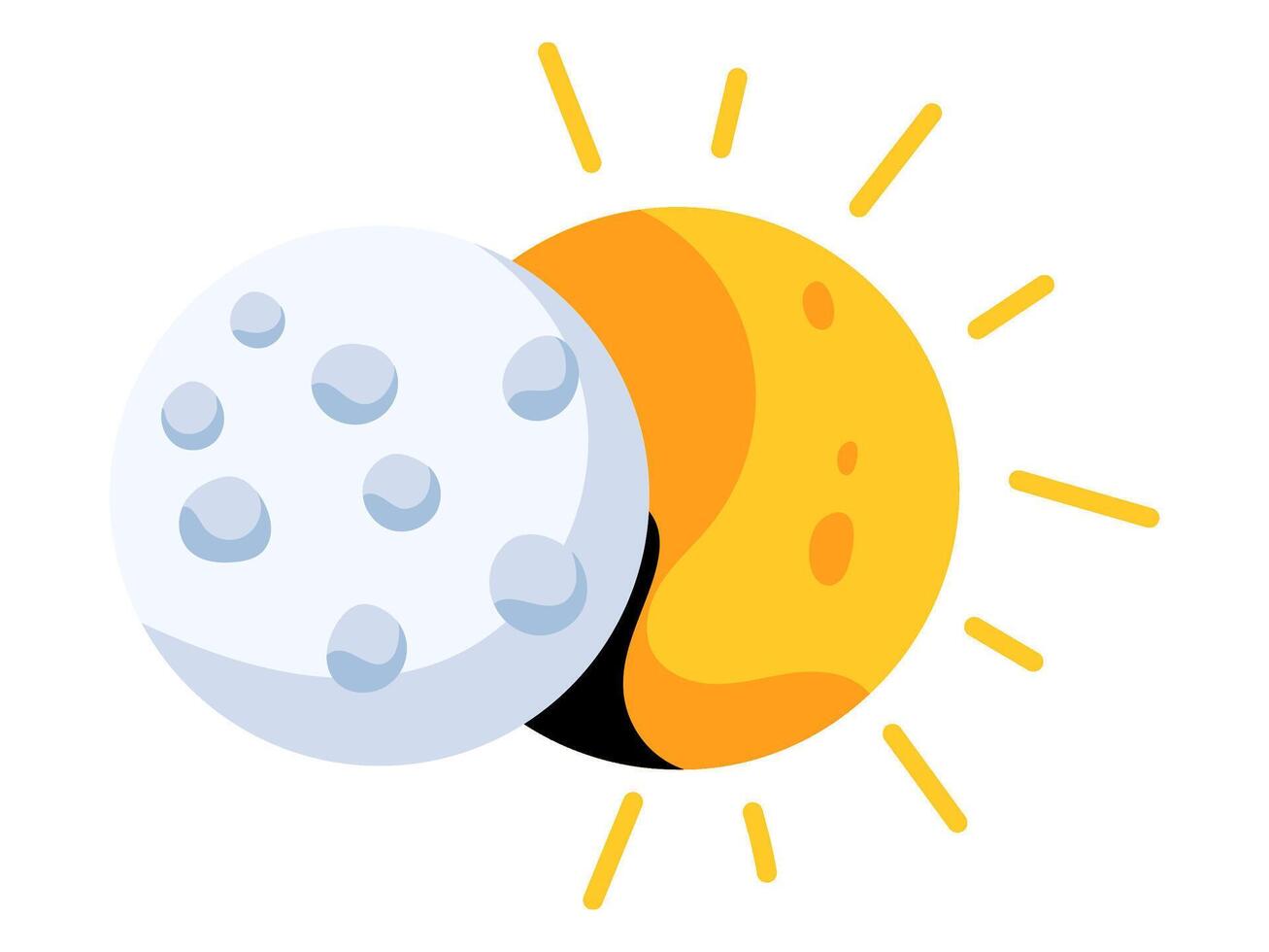 weather element season design with modern illustration climate concept style for atmospheric condition vector