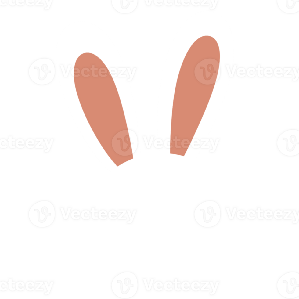 Bunny ear icon png