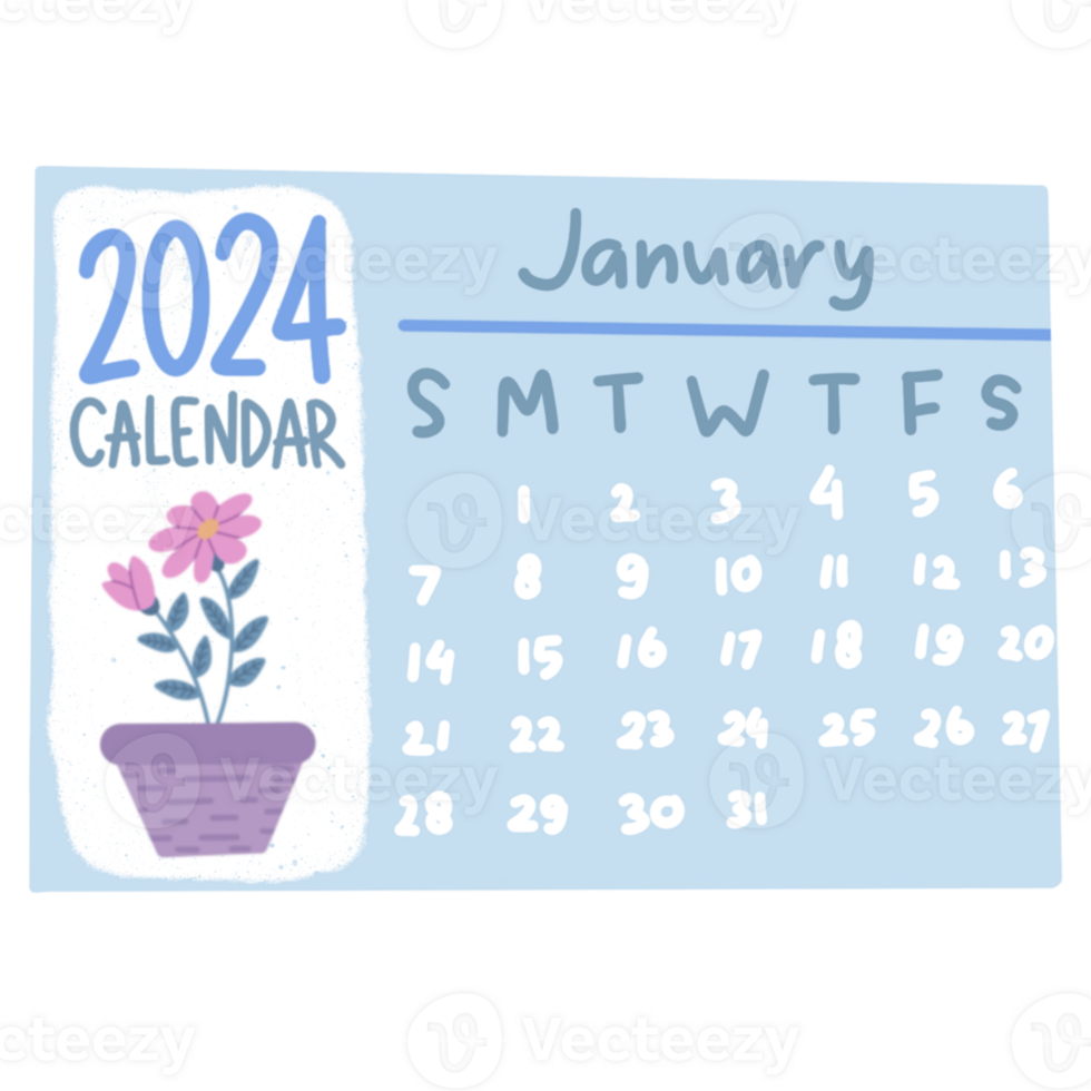 süß Kalender Illustration png