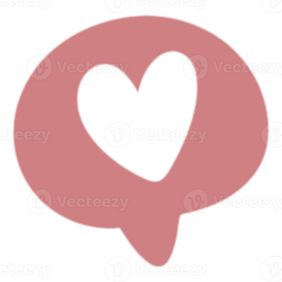Love icon illustration png