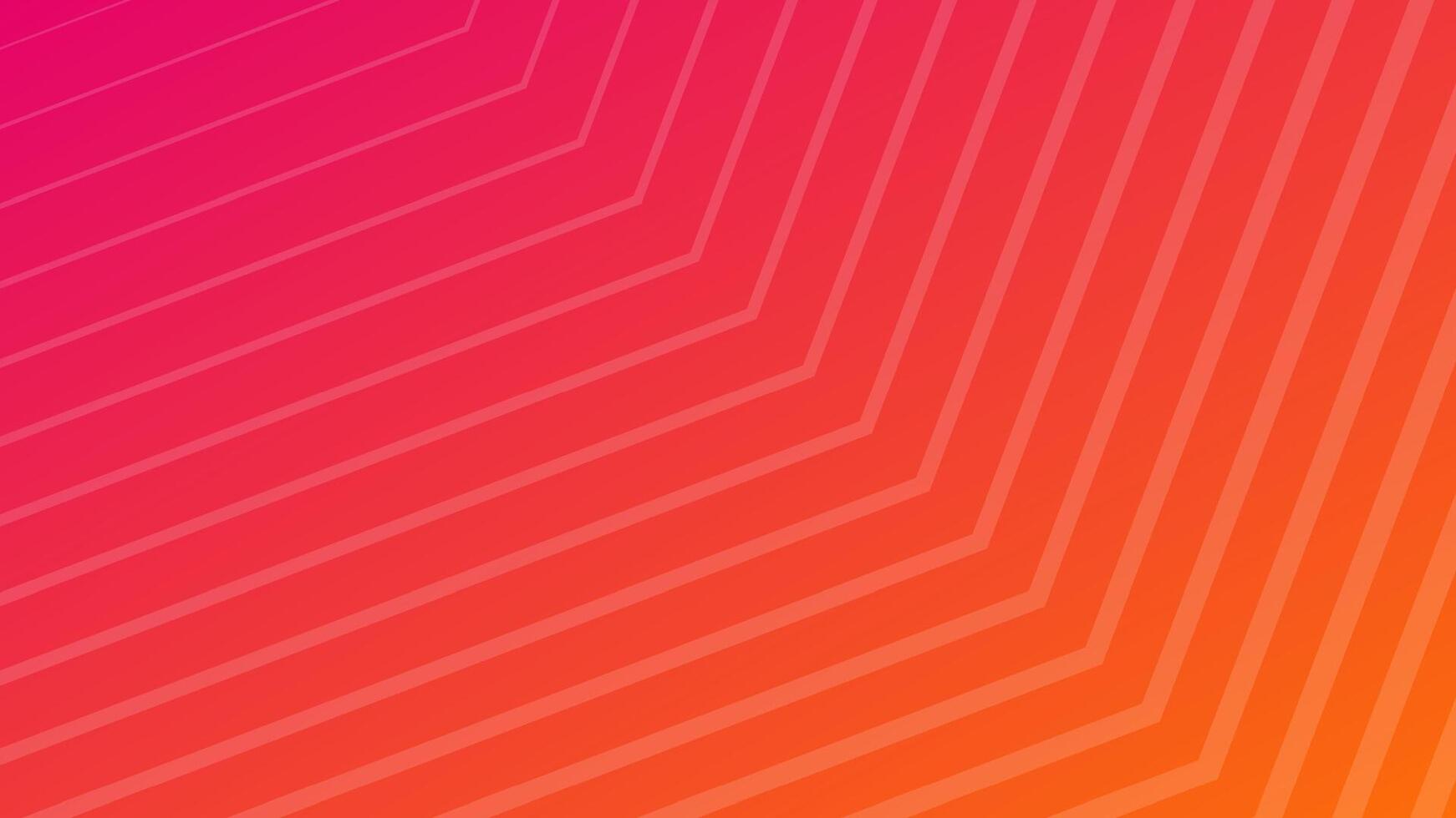 Modern colorful gradient background with lines vector