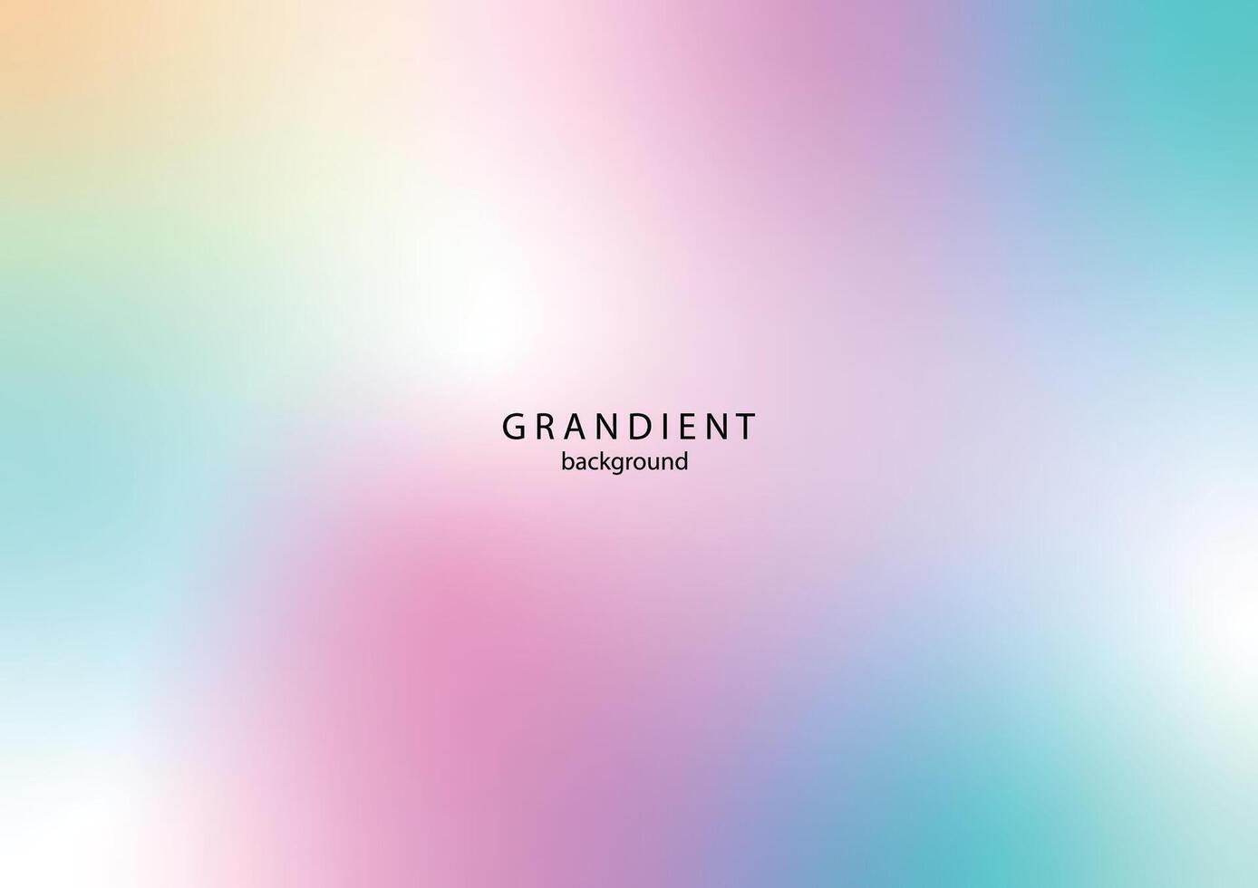 freeform gradient. holographic abstract colorful background. spectrum backdrop with gradient mesh. iridescent graphic template for book and texture. vector